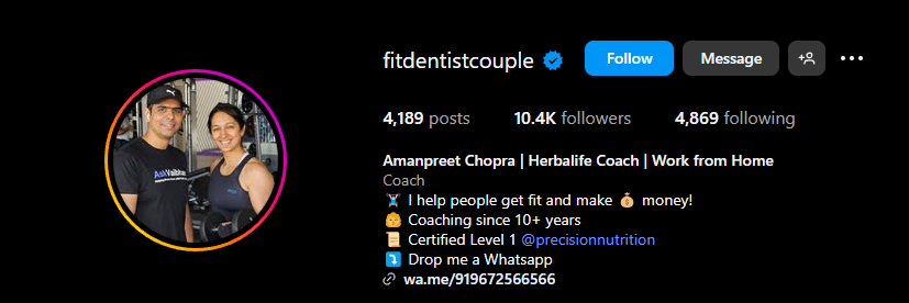 Fit Dentist Couple